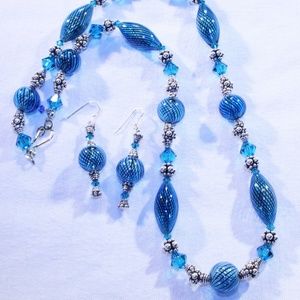 Murano Glass, Sterling Set